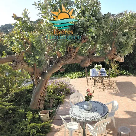 Giens Rdj T3 Independant Terrasse Vue Mer By Hc דירה הייר