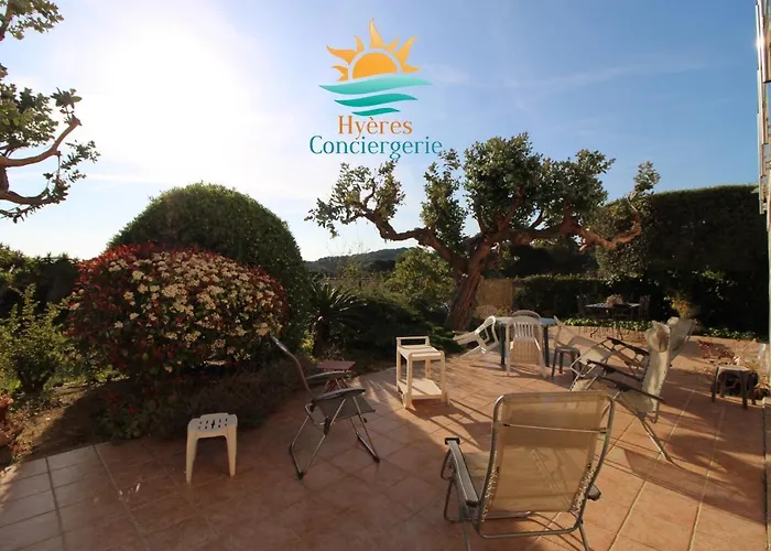 Giens Rdj T3 Independant Terrasse Vue By Hc Διαμέρισμα Ιέρ