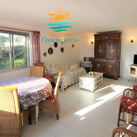 Giens Rdj T3 Independant Terrasse Vue Mer By Hc Apartment Hyères